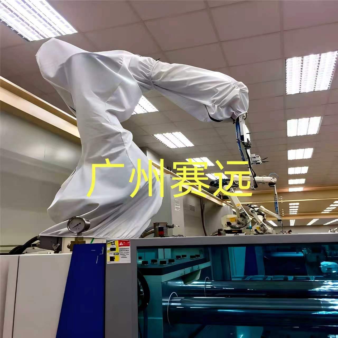 喷涂与涂装机器人防护服现场参考